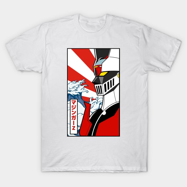 Mazinger Z robot T-Shirt by paisdelasmaquinas